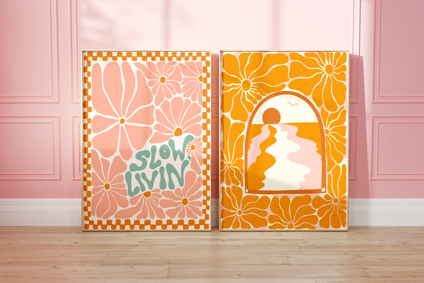 Sunrise Amongst the Flowers